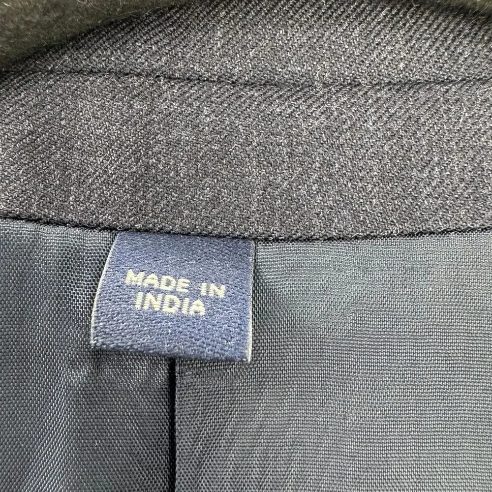 J. Crew Slim-Fit Thompson Worsted Wool Suit Jacket Heather Navy Size 40S NWT
